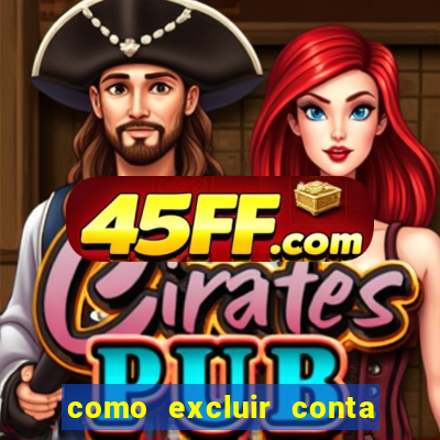 como excluir conta no fatal model